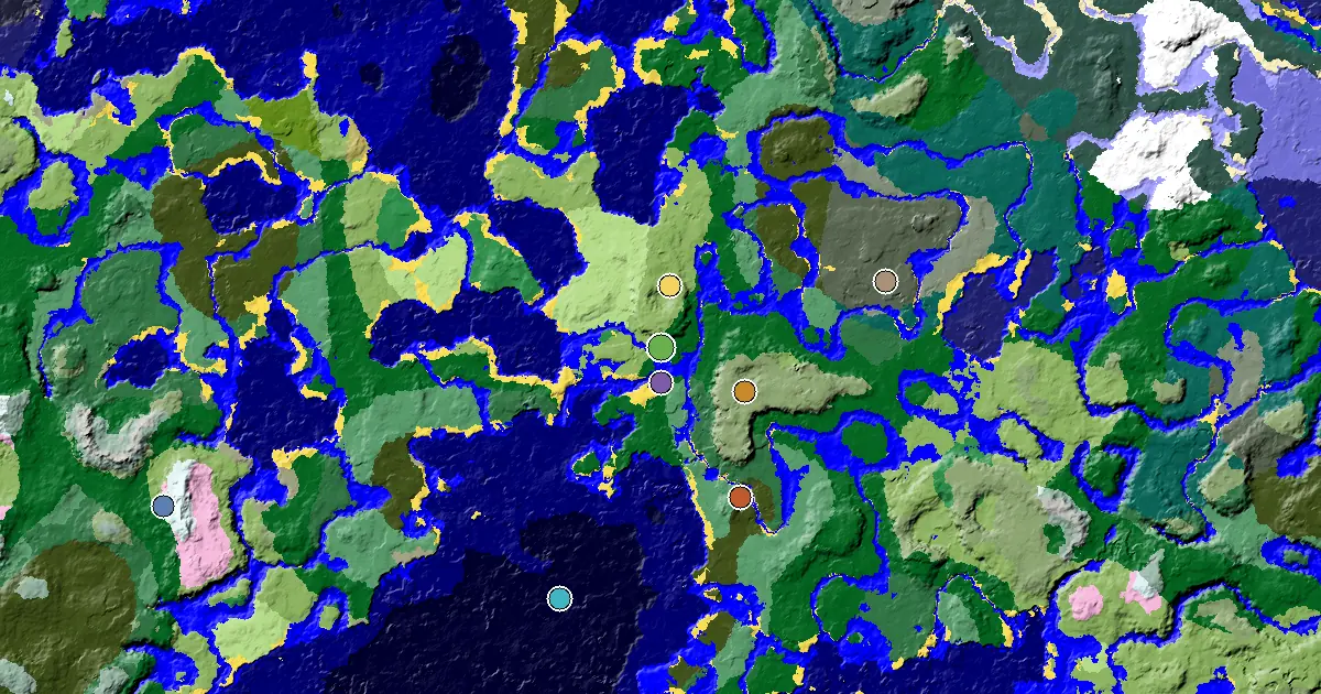 Minecraft 森林種子:林地府邸不遠