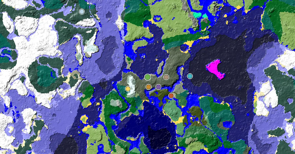 Minecraft 原始松木針葉林種子:林地府邸就在附近