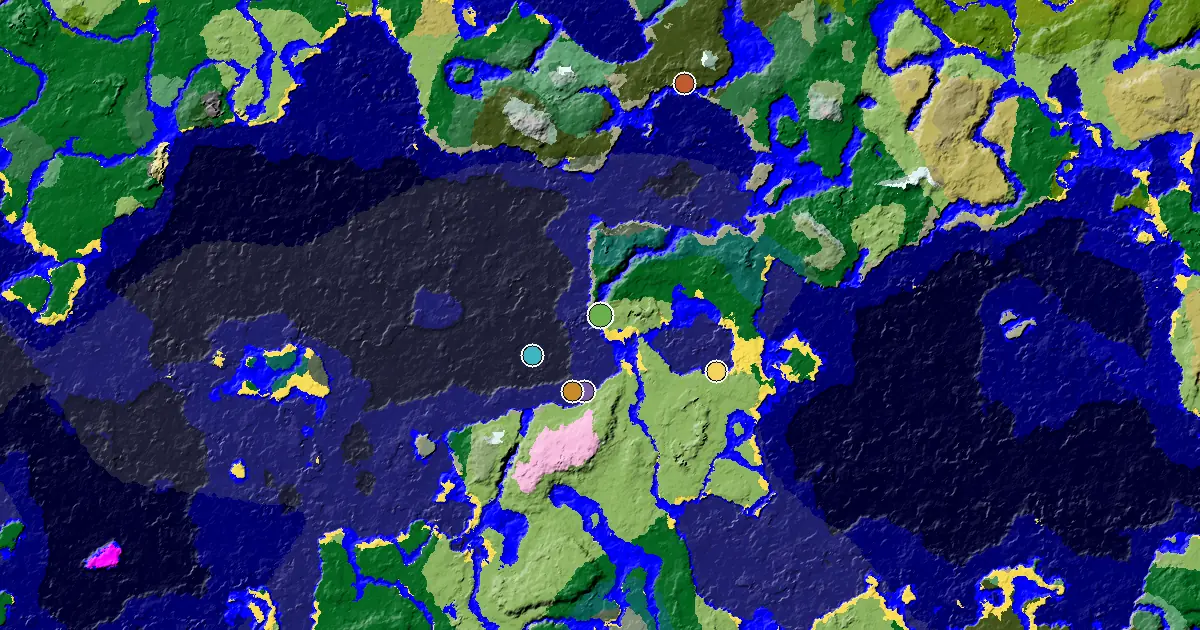 Plains Spawn — a Mansion Within Reach — biome and structure map