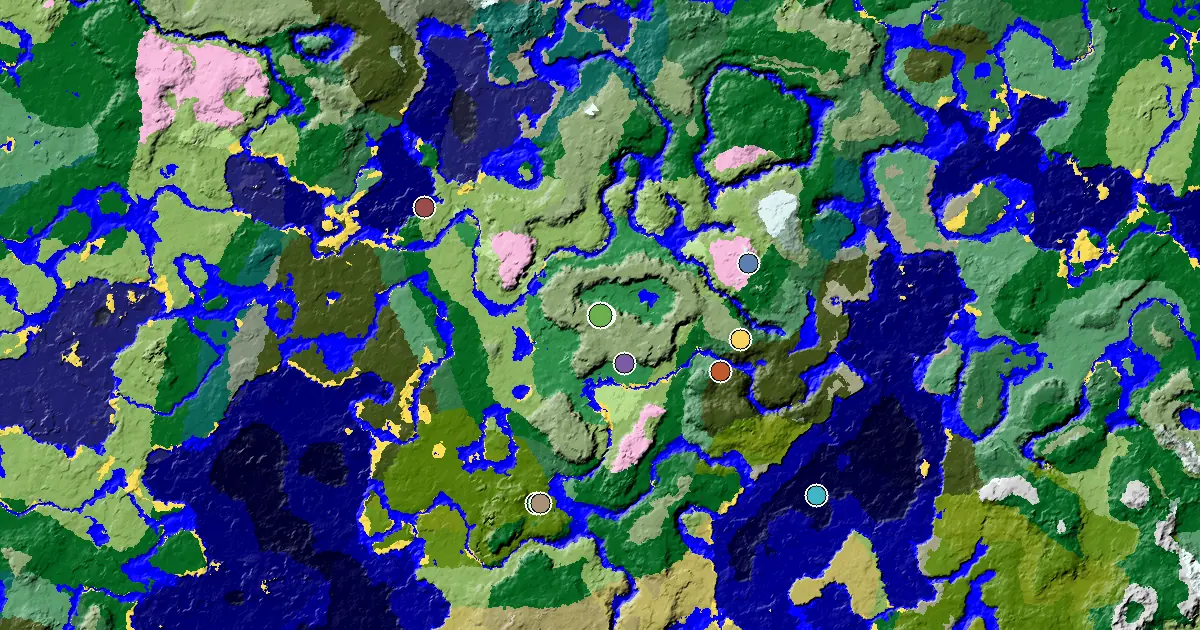 a Trial Chamber by Spawn Near a Dripstone Caves Spawn — biome and structure map