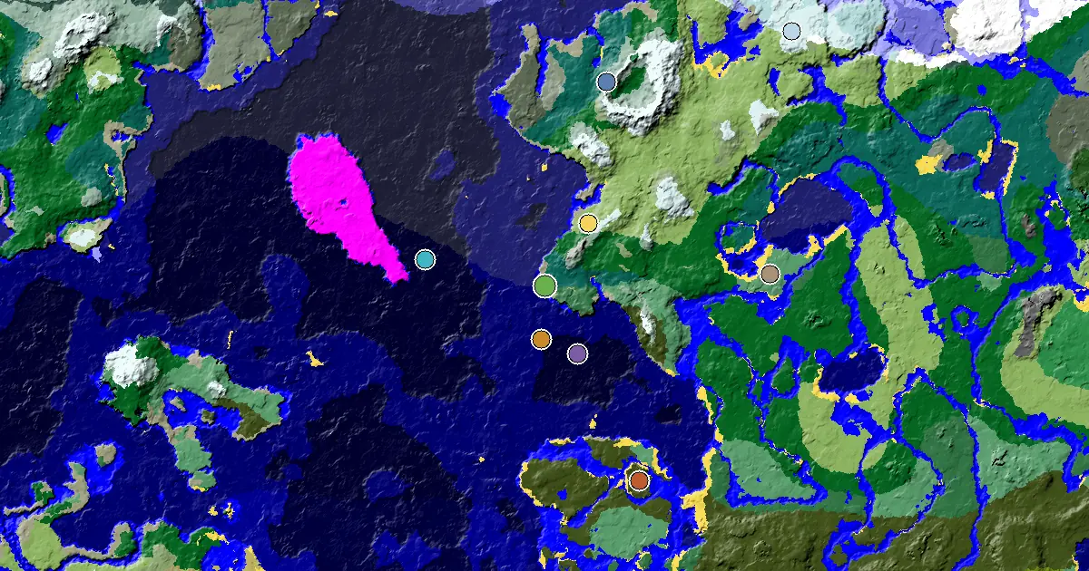 a Mansion Within Reach Near a Stony Shore Spawn — biome and structure map