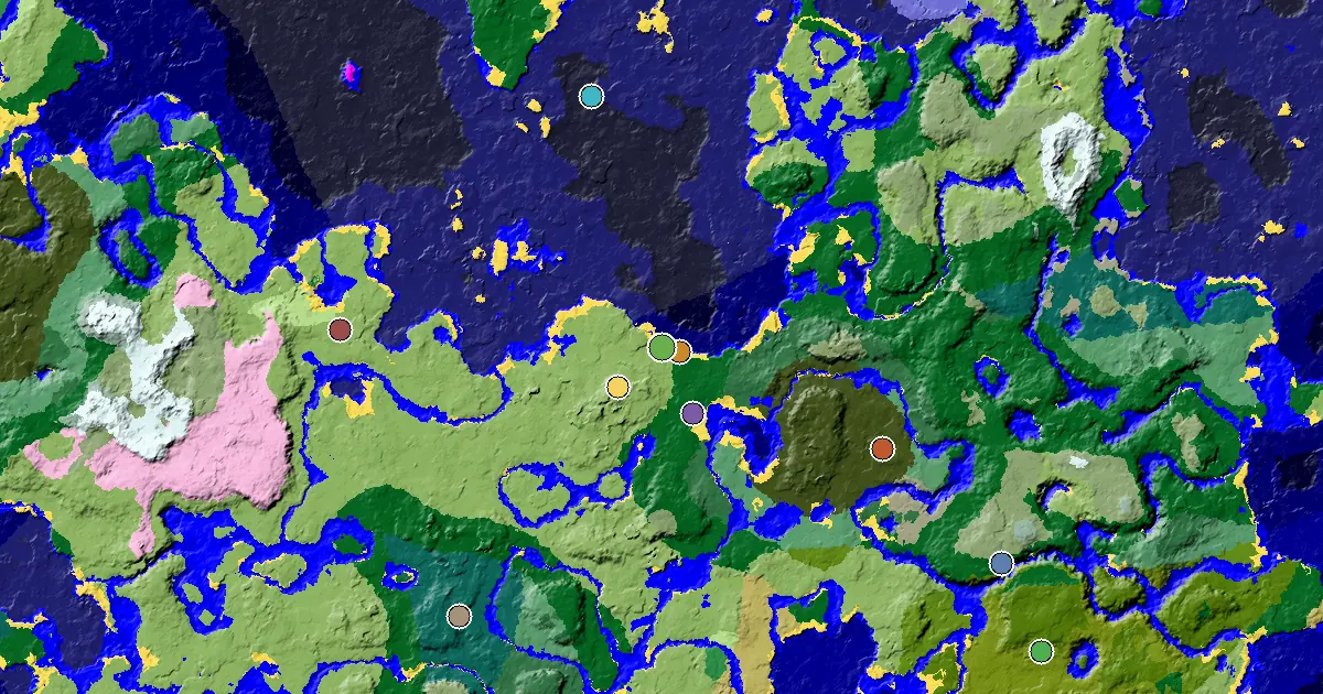 Plains Spawn — a Trial Chamber by Spawn — biome and structure map