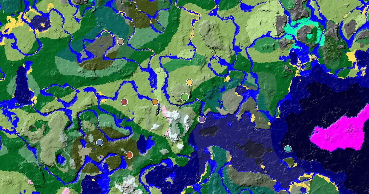 a Mansion Within Reach Near a Dripstone Caves Spawn — biome and structure map