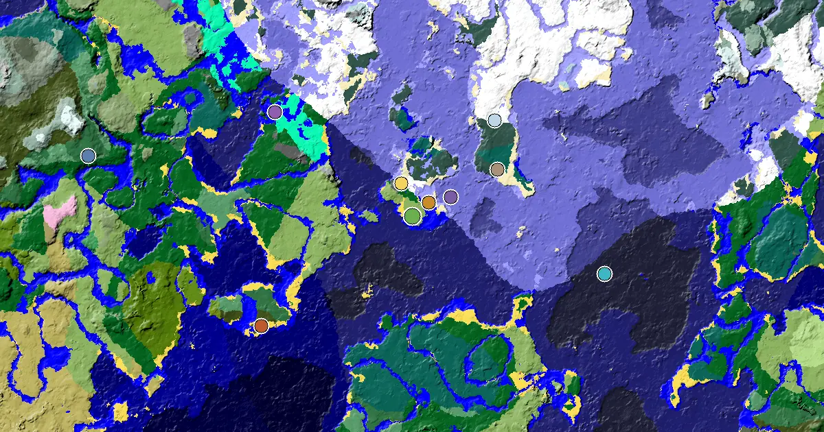 Minecraft Plains Seed: a Trial Chamber by Spawn — biome and structure map