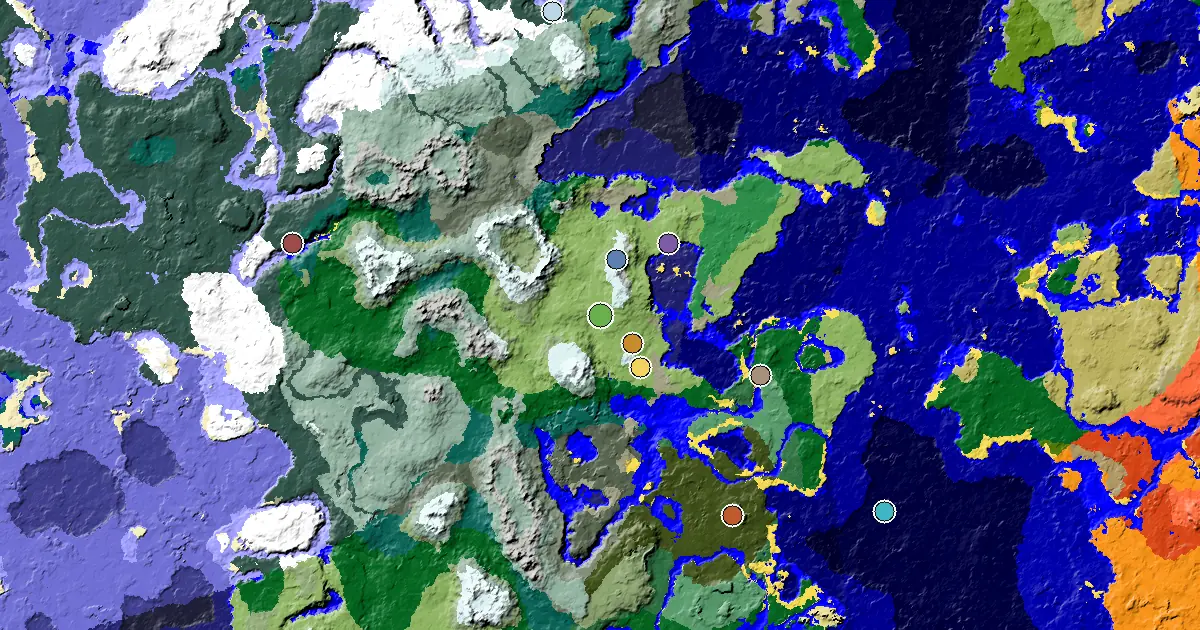 Plains Spawn — an Ancient City Under Spawn — biome and structure map