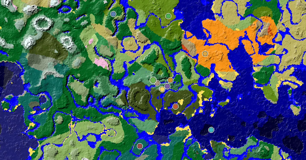 Minecraft 樺木森林種子:林地府邸不遠