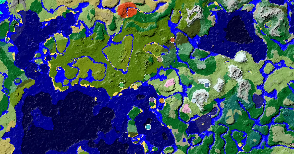 Minecraft 森林種子:林地府邸不遠