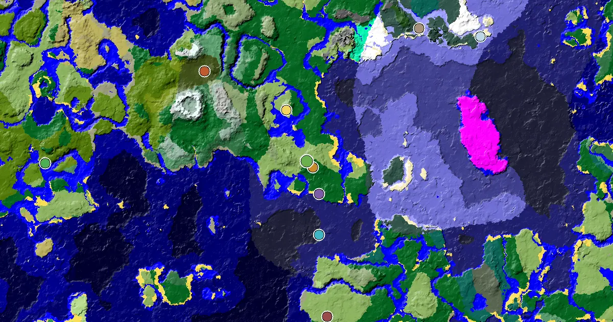 Plains Spawn — a Trial Chamber by Spawn — biome and structure map