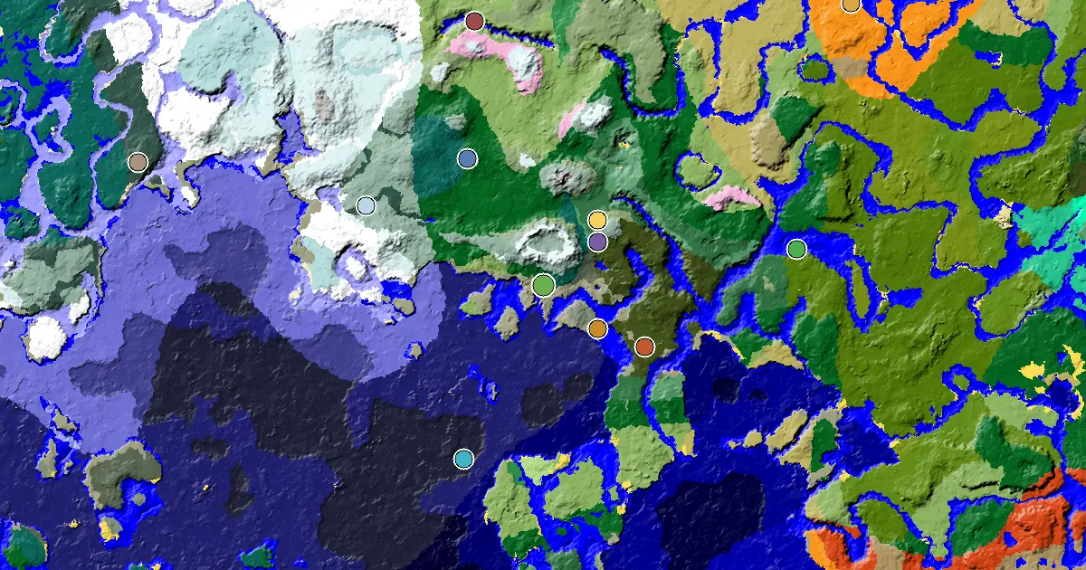 Minecraft 針葉林種子:林地府邸不遠