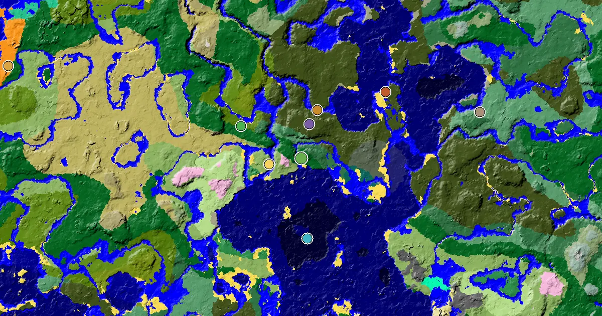 Minecraft 森林種子:林地府邸不遠