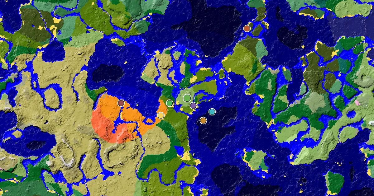 a Mansion Within Reach Near a Plains Spawn — biome and structure map