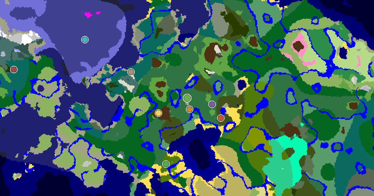Birch Forest Spawn — a Trial Chamber by Spawn — biome and structure map
