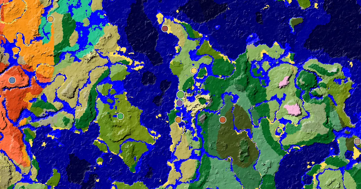 Windswept Savanna Spawn — a Mansion Within Reach — biome and structure map