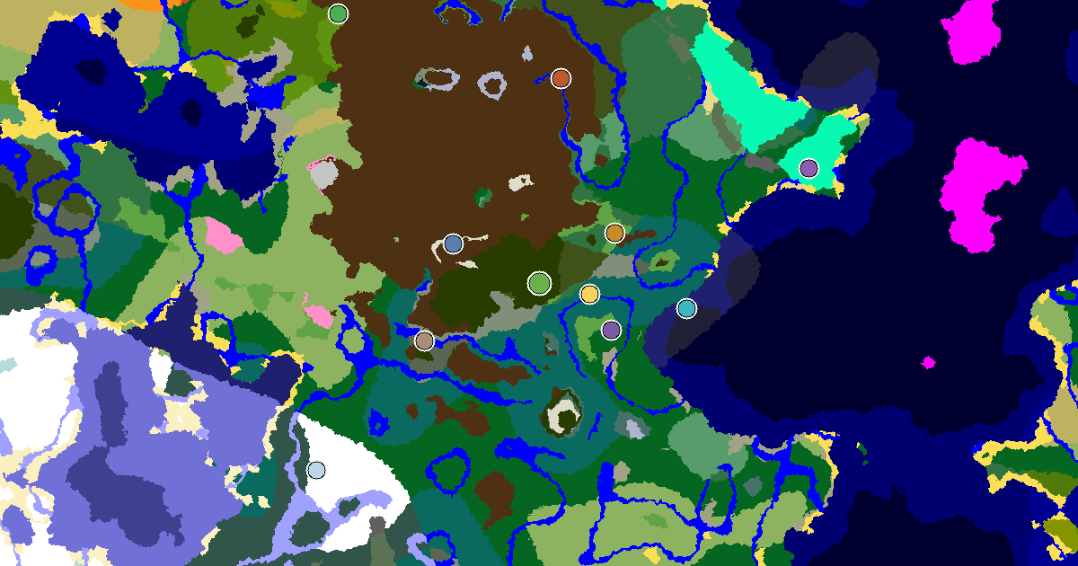Minecraft Lush Caves Seed: a Mansion Within Reach — biome and structure map