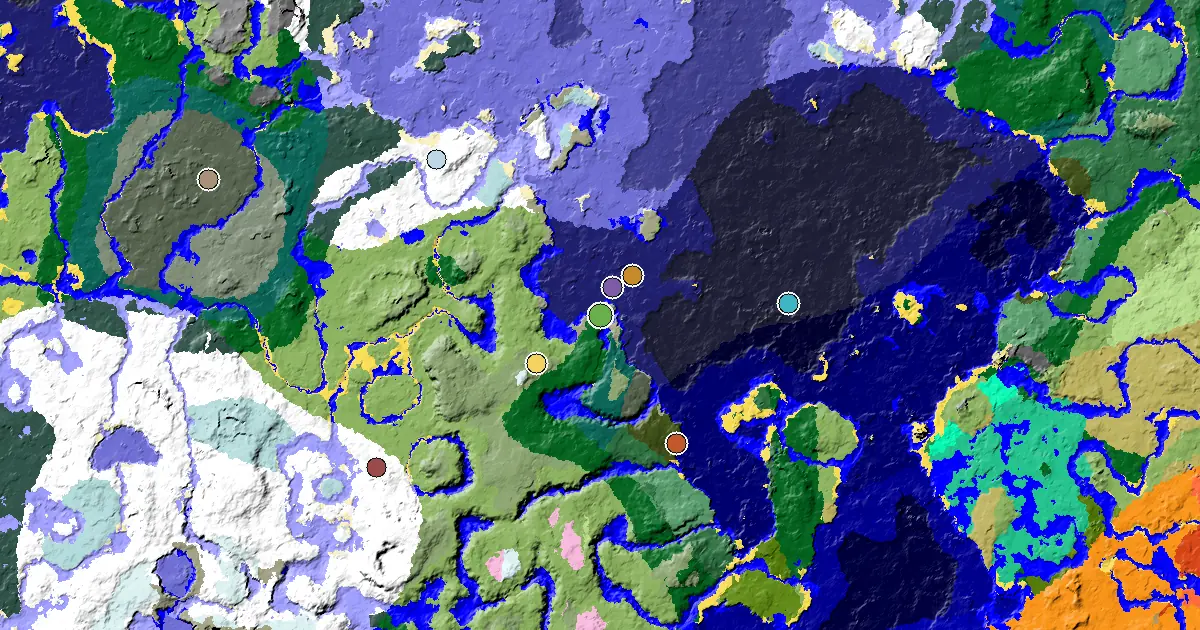 Minecraft 森林種子:林地府邸不遠