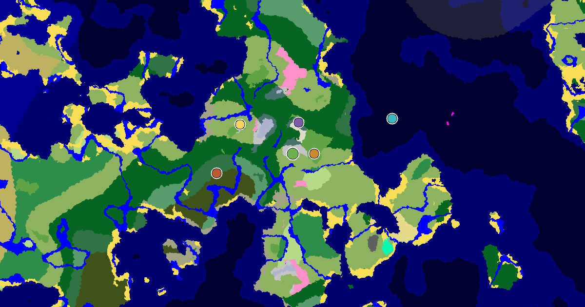 Minecraft Plains Seed: a Mansion Within Reach — biome and structure map