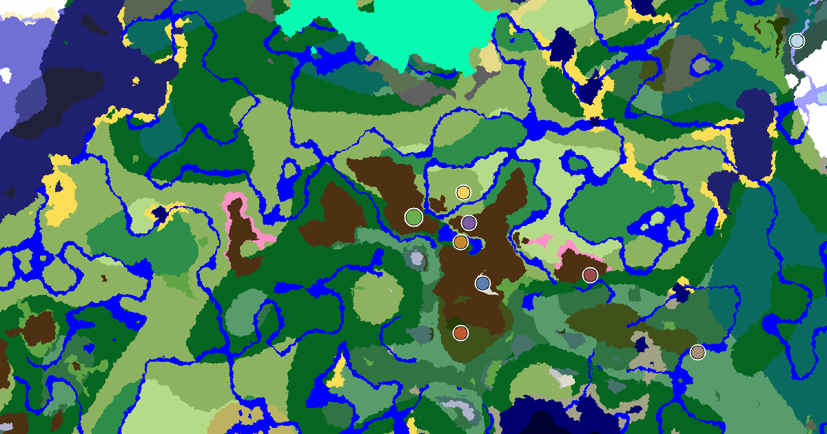 Minecraft Dripstone Caves Seed: a Mansion Within Reach — biome and structure map