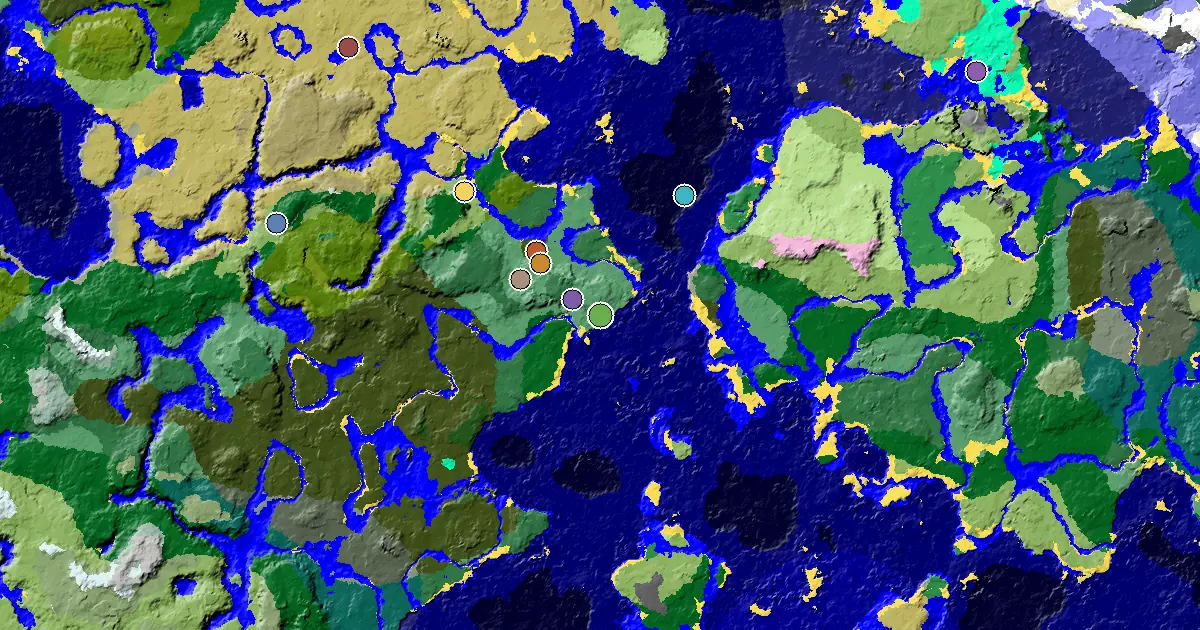 a Woodland Mansion Nearby Near a Old Growth Birch Forest Spawn — biome and structure map