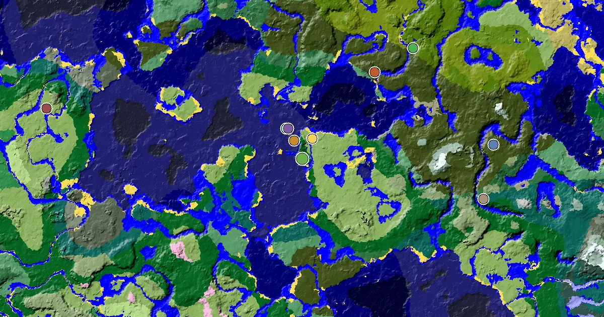 Minecraft 森林種子:村莊就在出生點旁
