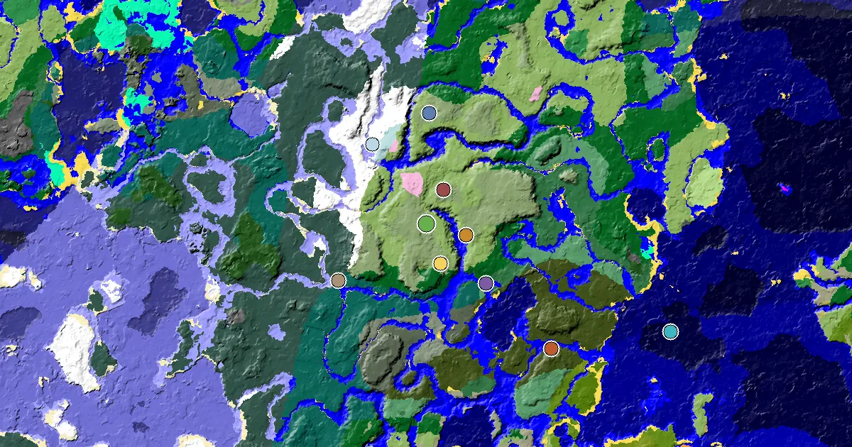 a Mansion Within Reach Near a Meadow Spawn — biome and structure map