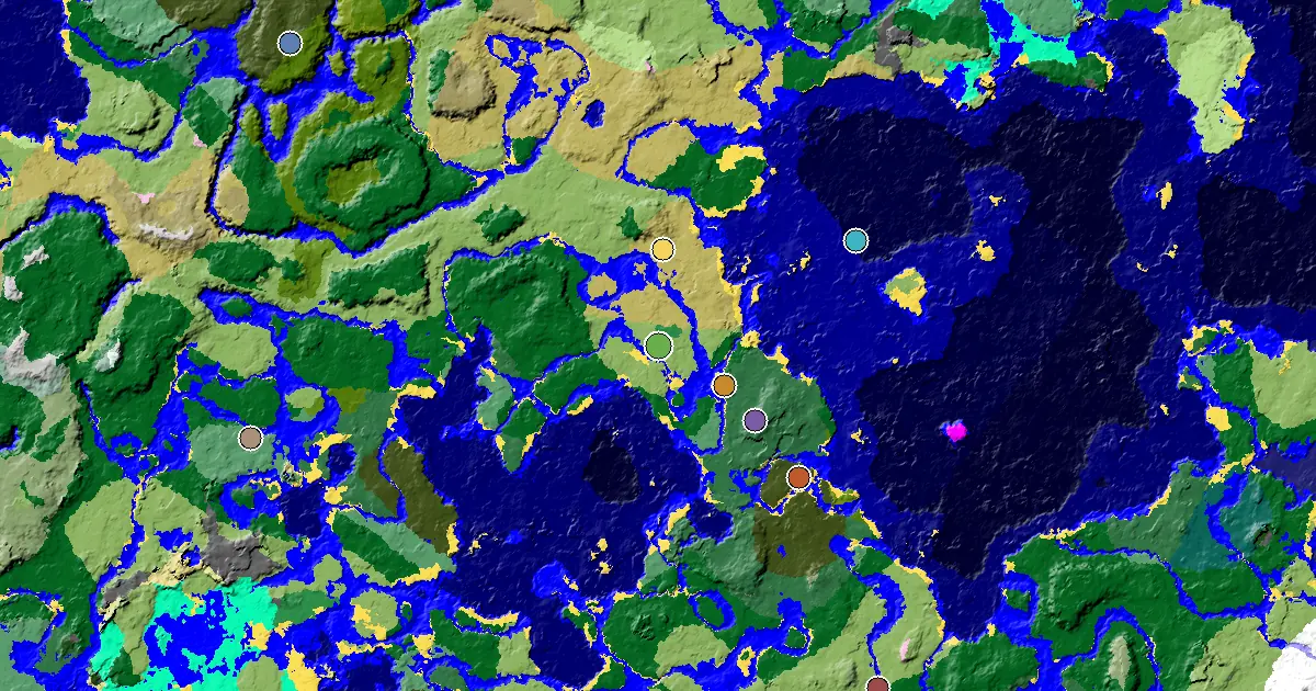 a Mansion Within Reach Near a Plains Spawn — biome and structure map