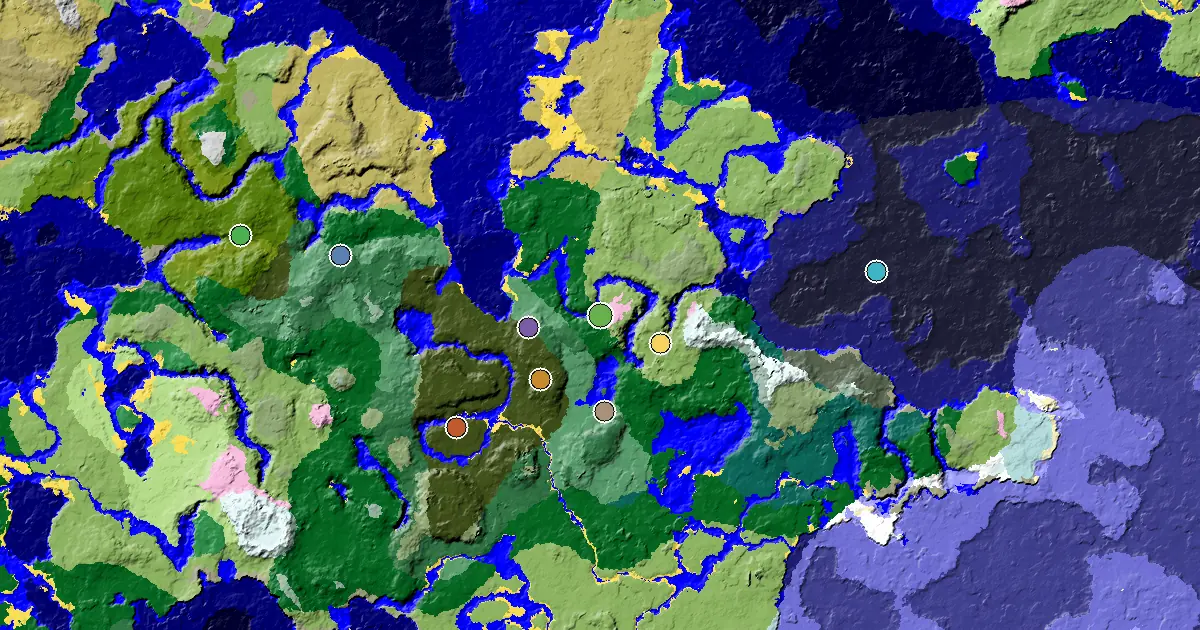 a Mansion Within Reach Near a Plains Spawn — biome and structure map