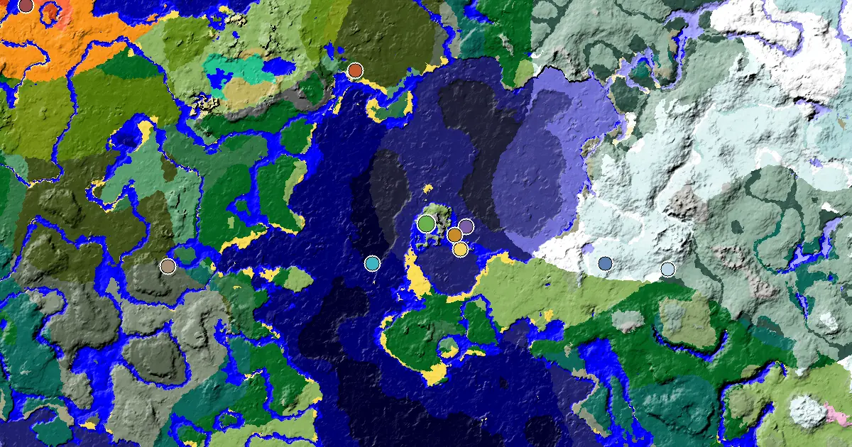 Minecraft 強風礫質丘陵種子:林地府邸不遠