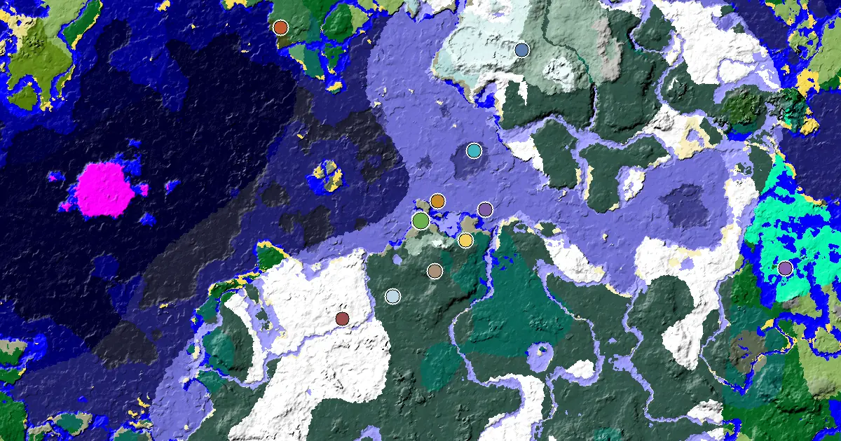 Minecraft Stony Shore Seed: a Trial Chamber by Spawn — biome and structure map