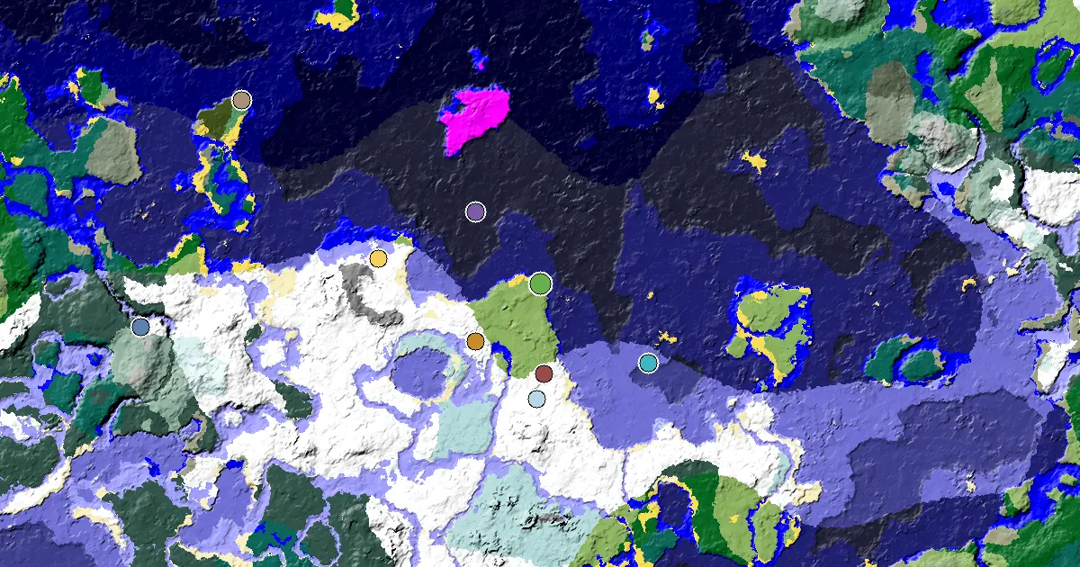 Plains Spawn — Great Structures Nearby — biome and structure map