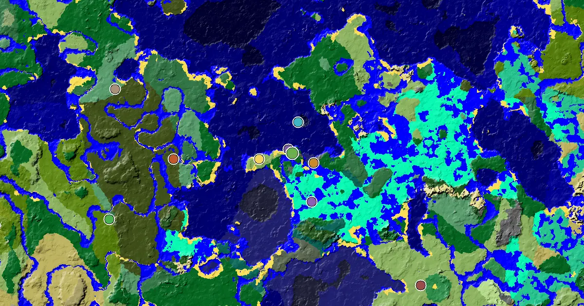 Minecraft 森林種子:林地府邸不遠