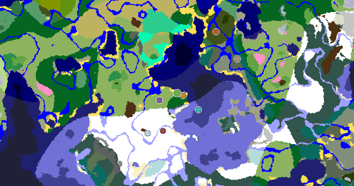 a Trial Chamber by Spawn Near a Plains Spawn — biome and structure map