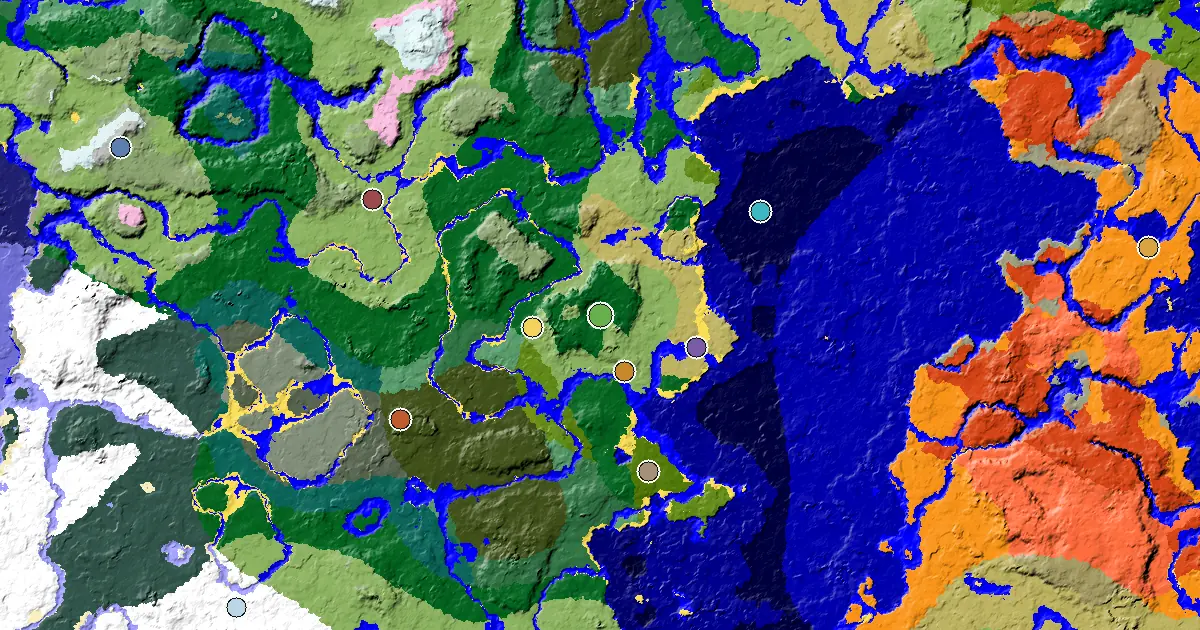 a Mansion Within Reach Near a Dripstone Caves Spawn — biome and structure map