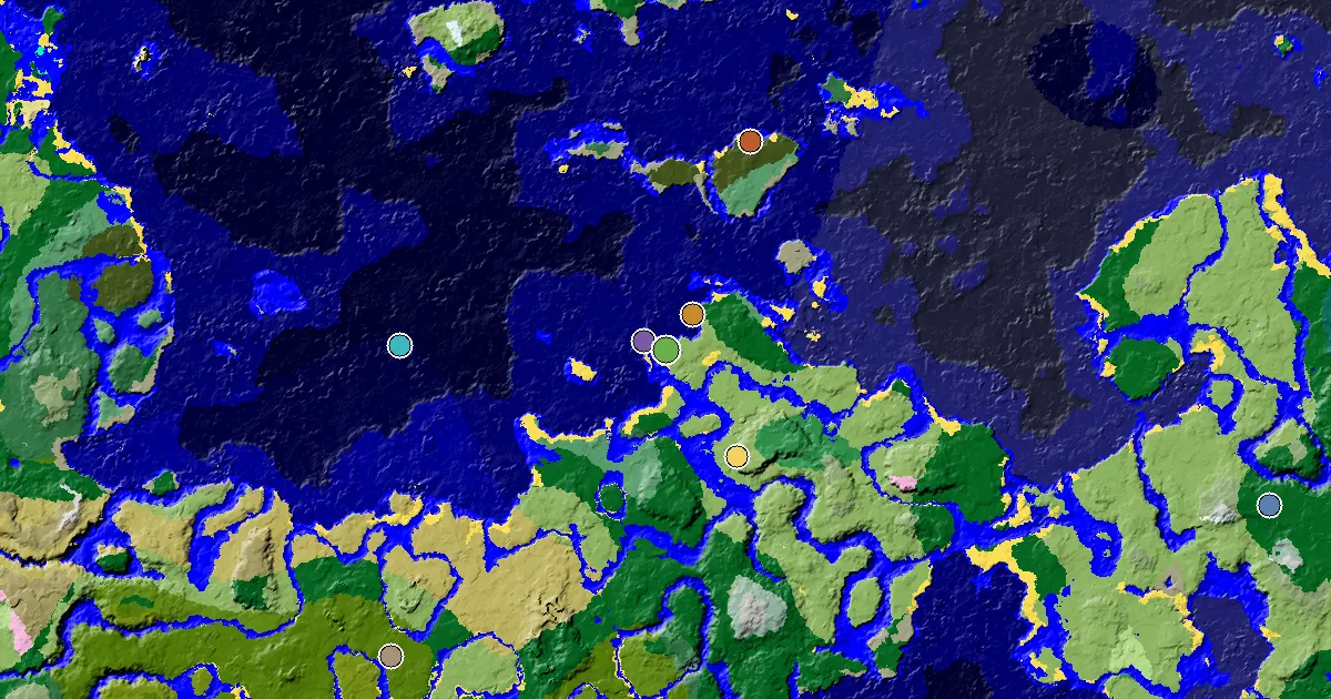 Plains Spawn — a Mansion Within Reach — biome and structure map