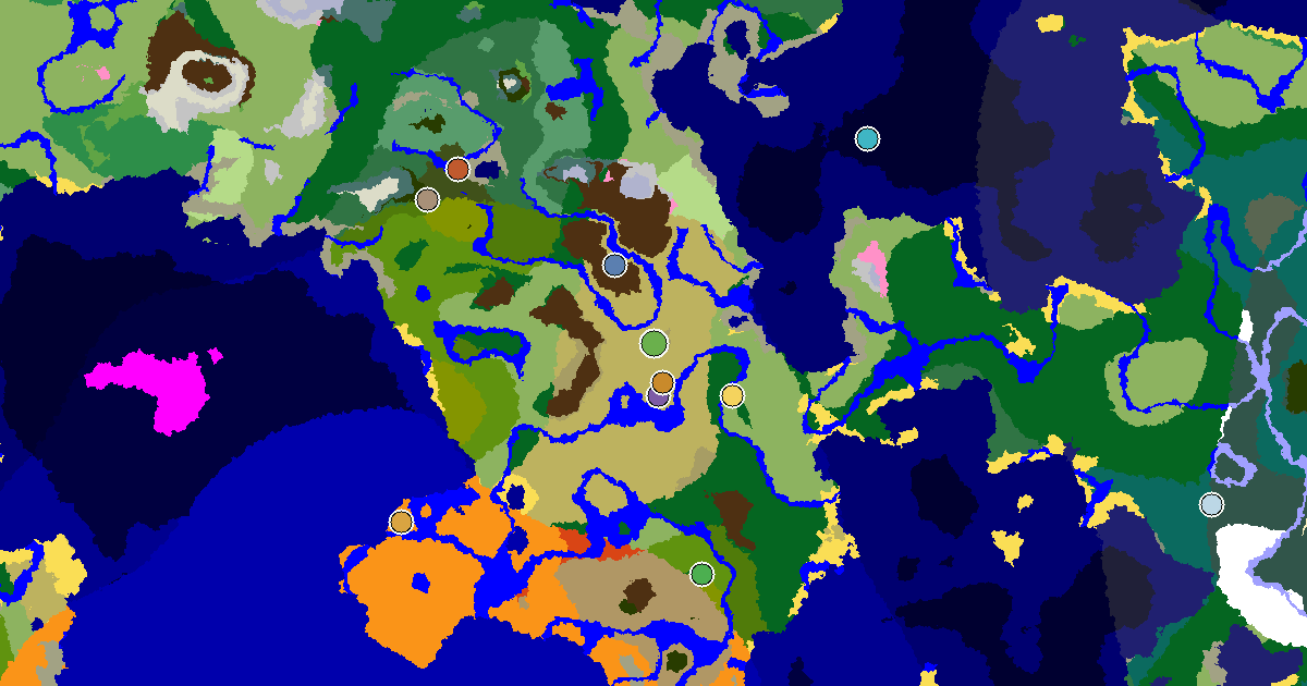Minecraft Savanna Seed: an Ancient City Under Spawn — biome and structure map