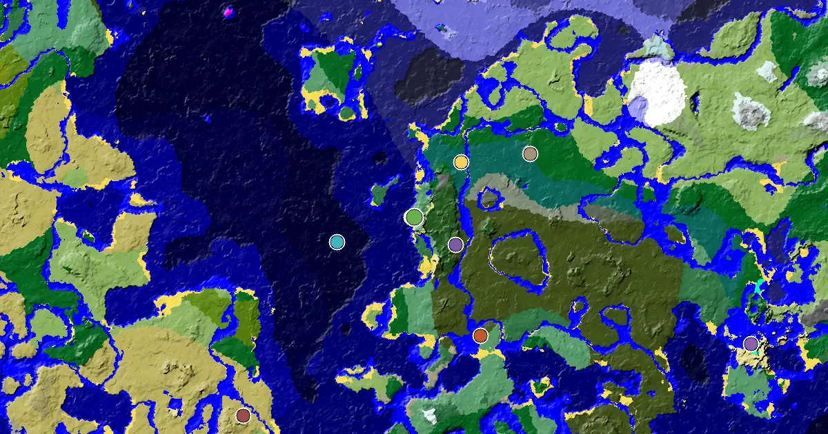 Old Growth Birch Forest Spawn — a Trial Chamber by Spawn — biome and structure map