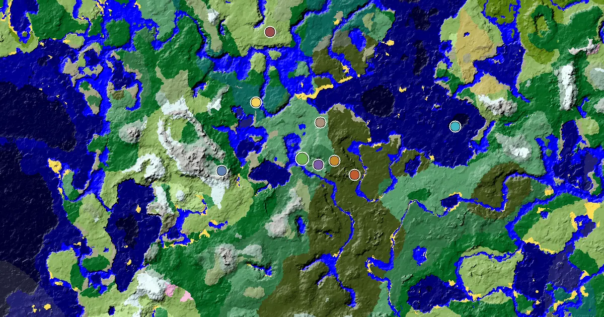 a Woodland Mansion Nearby Near a Old Growth Birch Forest Spawn — biome and structure map
