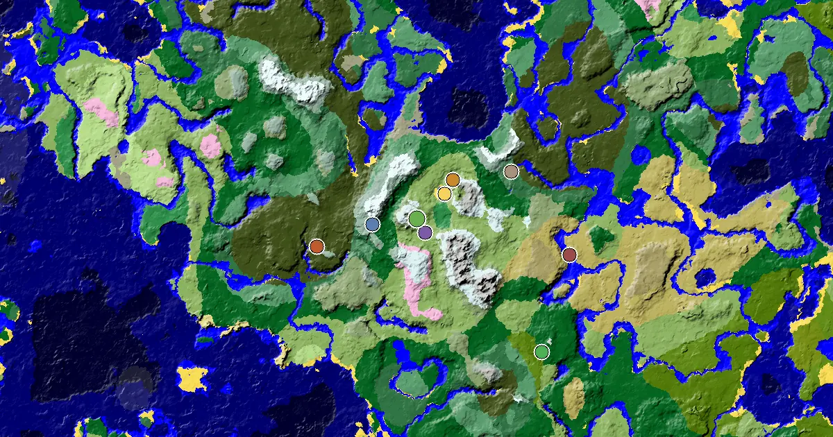 Minecraft 積雪山坡種子:出生點下方有遠古城市