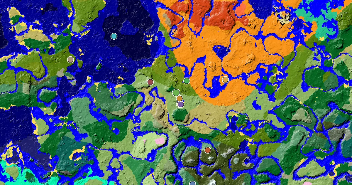 Minecraft Plains Seed: a Trial Chamber by Spawn — biome and structure map
