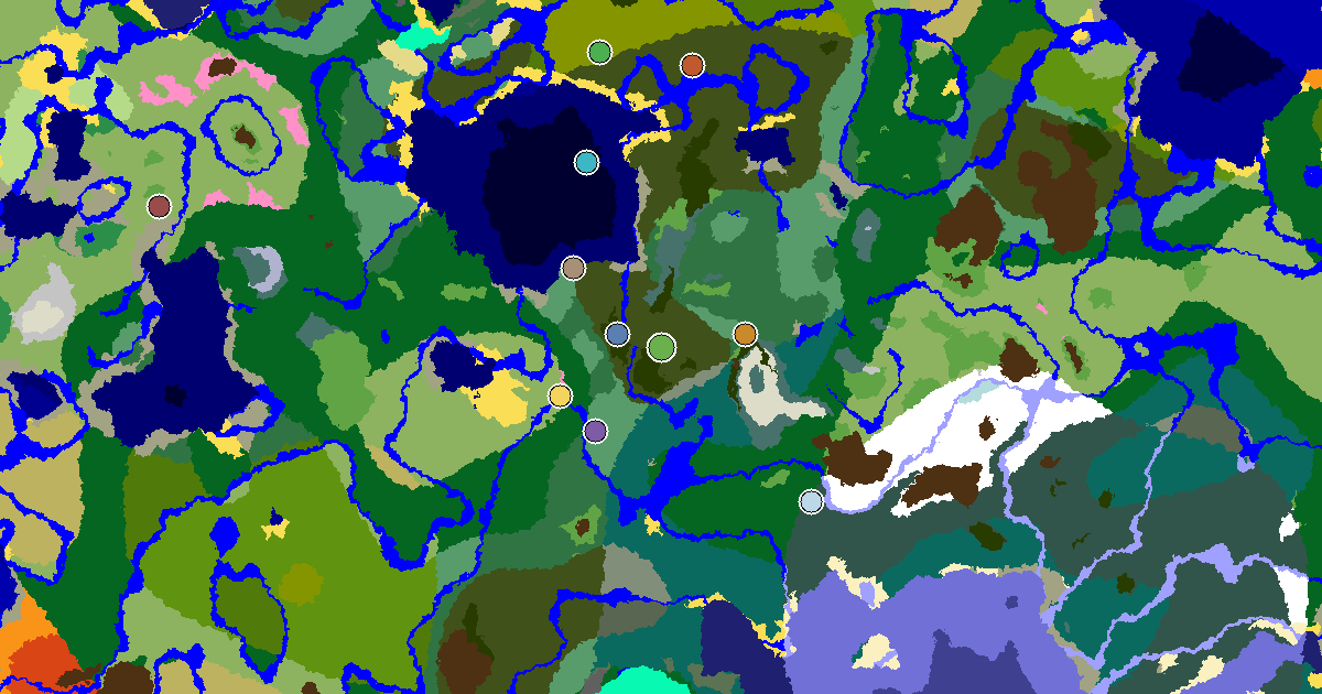 an Ancient City Under Spawn Near a Dark Forest Spawn — biome and structure map