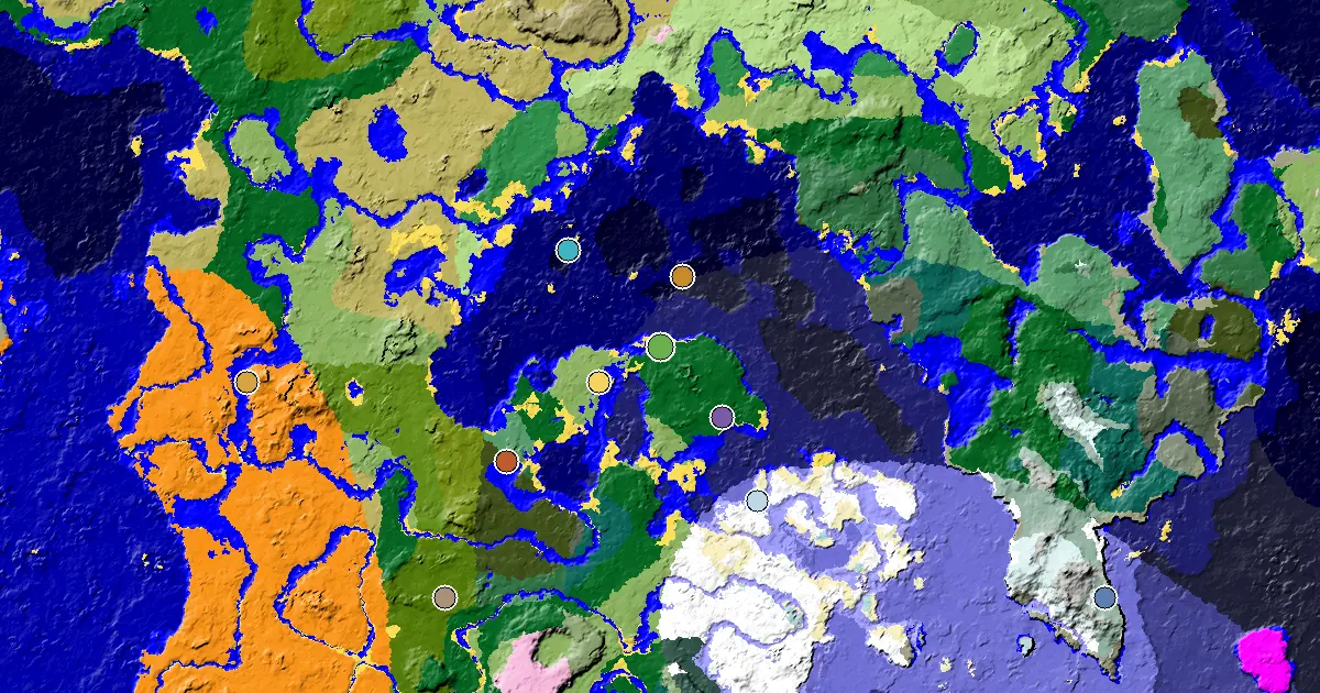 Minecraft 沙灘種子:林地府邸不遠