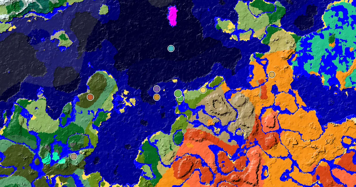 a Mansion Within Reach Near a Jungle Spawn — biome and structure map