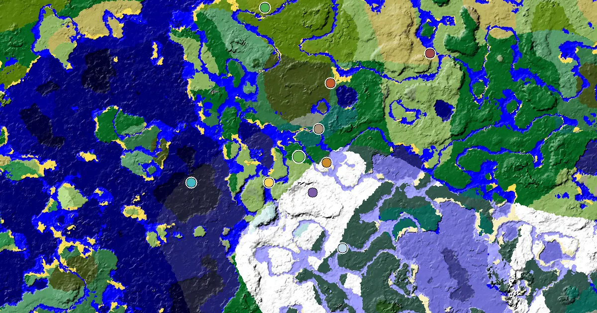 Minecraft 森林種子:林地府邸不遠