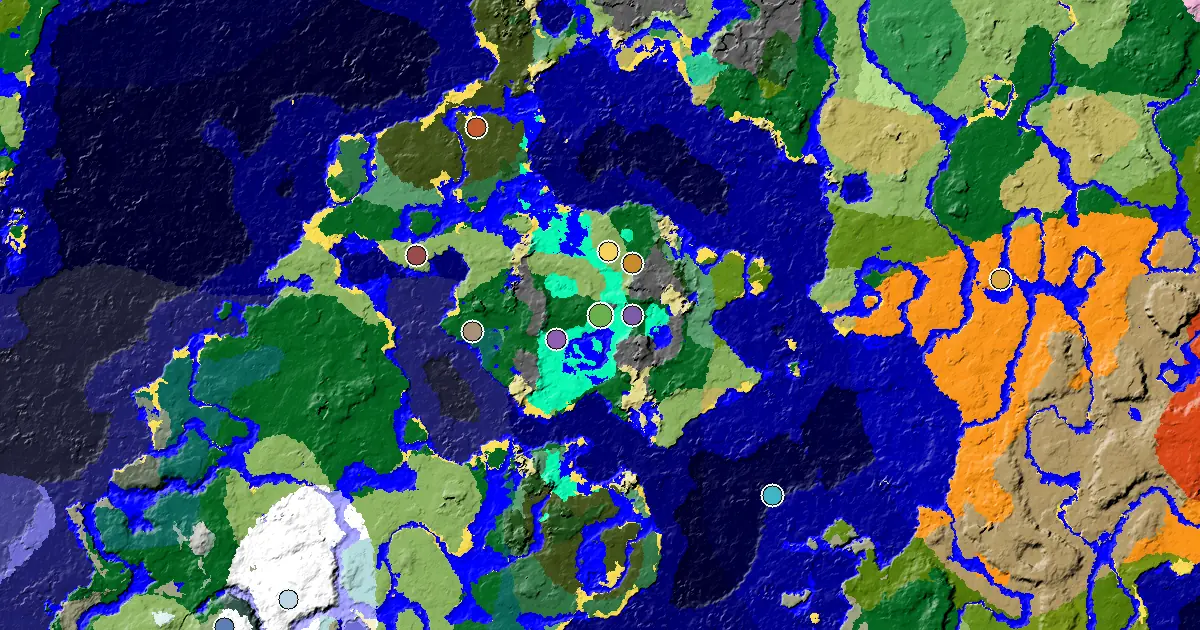 Swamp Spawn — a Mansion Within Reach — biome and structure map
