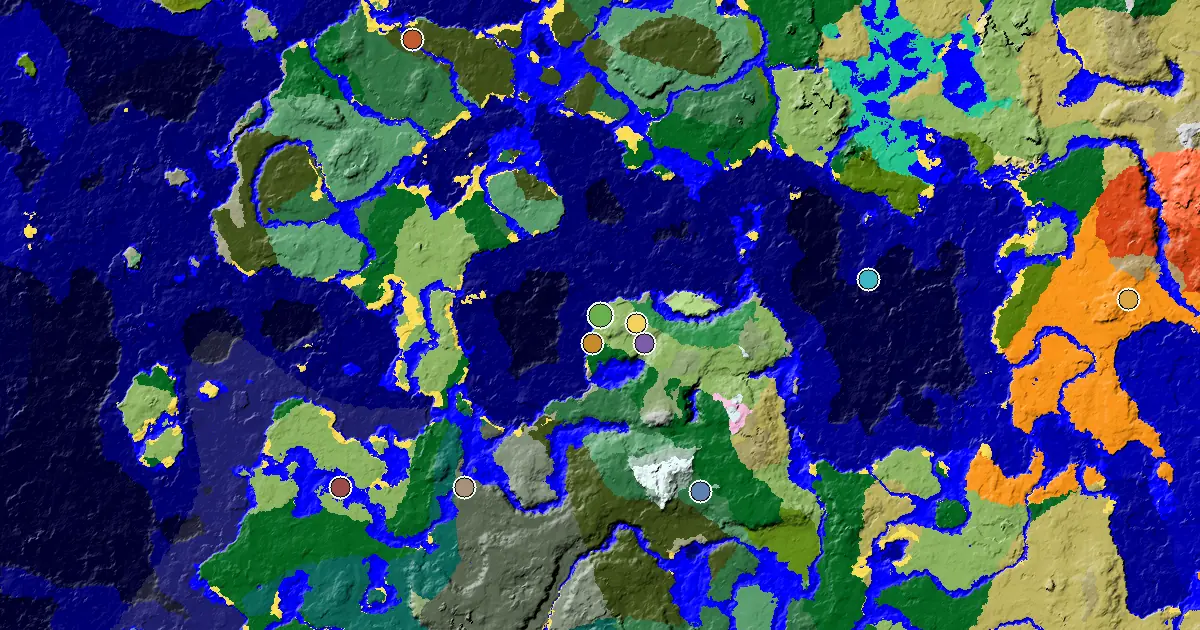 Plains Spawn — a Trial Chamber by Spawn — biome and structure map