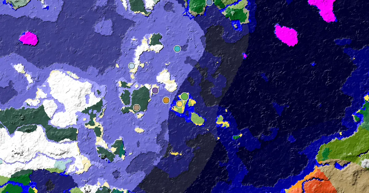 Minecraft Plains Seed: a Village Beside Spawn — biome and structure map