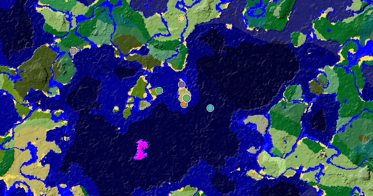 Savanna Spawn — a Trial Chamber by Spawn — biome and structure map
