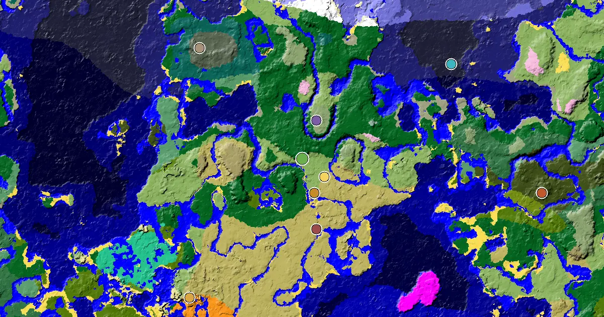 Forest Seed With a Village Close to Spawn