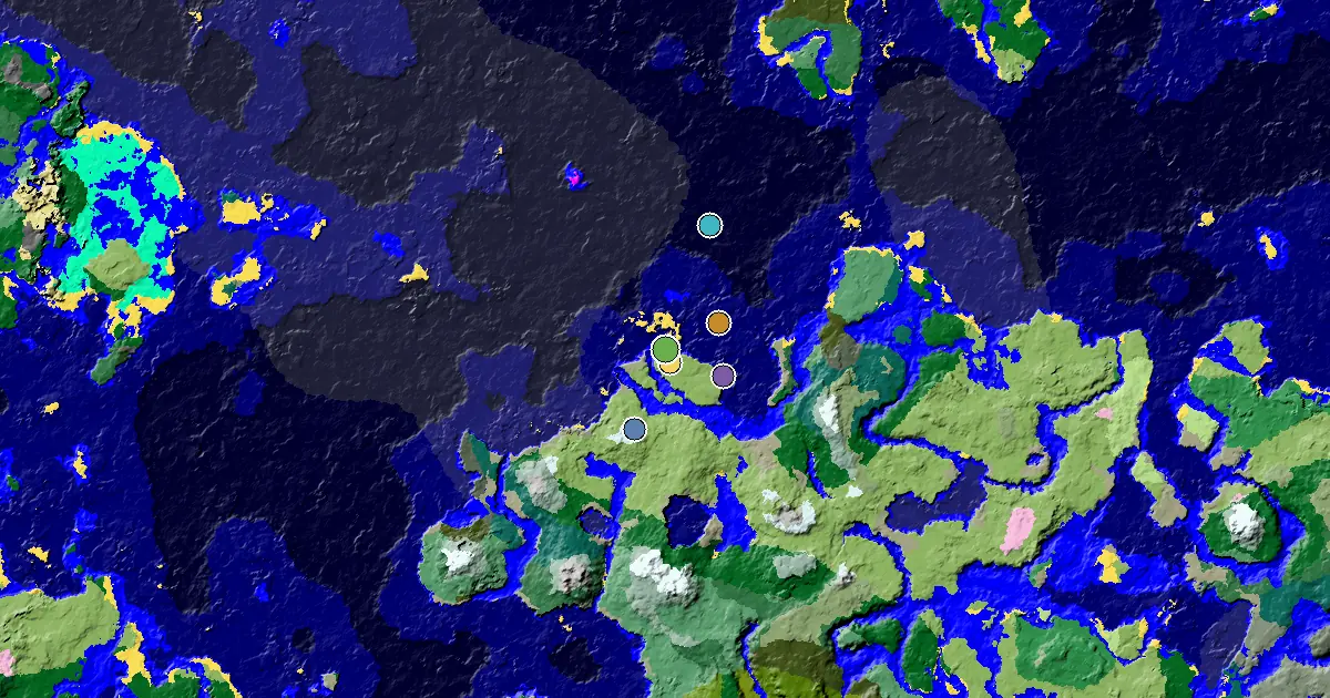 Stony Shore Seed With a Village at Spawn