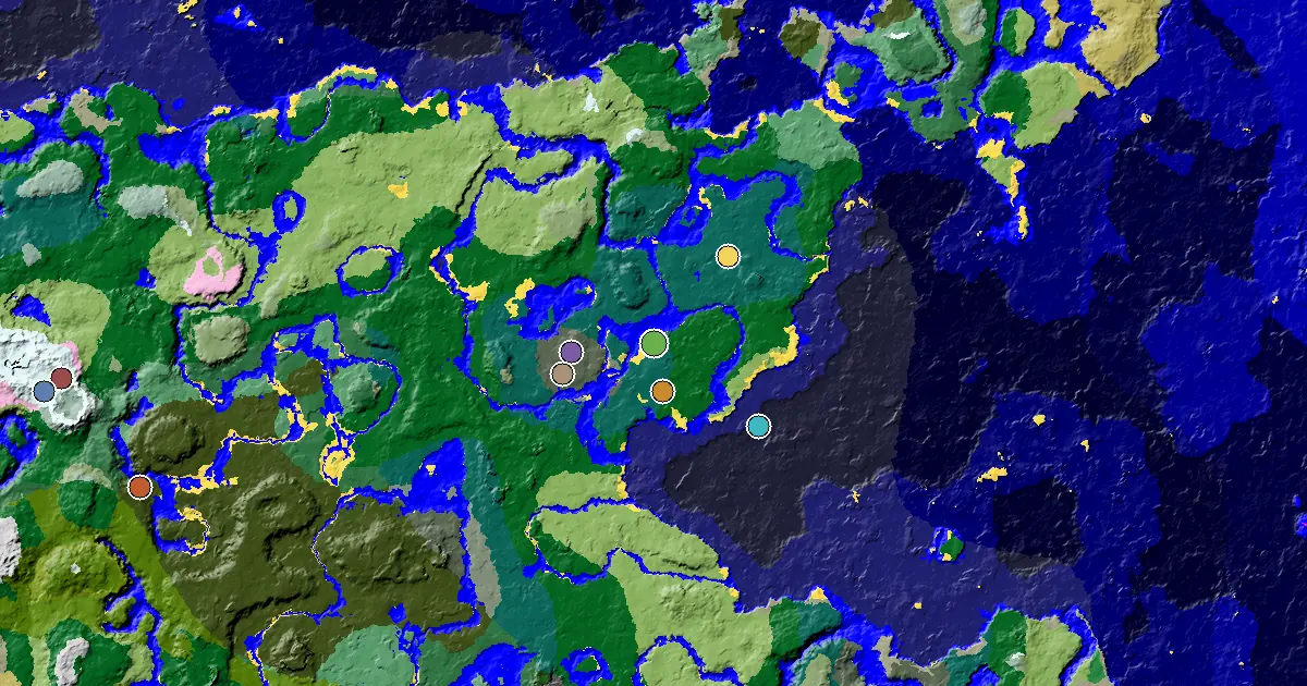 a Village Close to Spawn Near a Taiga Spawn