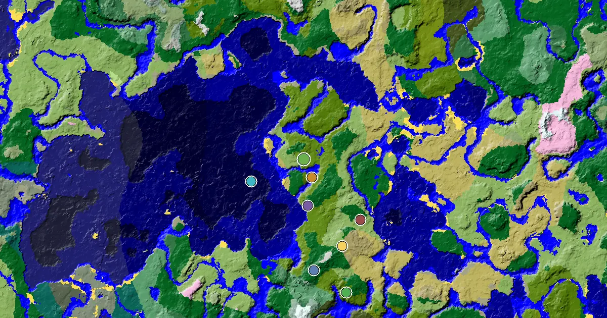 Sparse Jungle Spawn — Great Structures Nearby